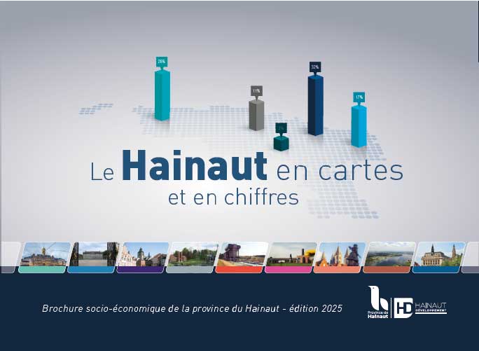 le Hainaut en chiffres et en cartes - édition 2025